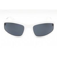 Moschino Men's Sunglasses - Matte White Rectangular Full Rim Frame | MOS164/S 06HT IR ,