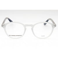 Under Armour Men's Eyeglasses - Grey Round Frame Clear Demo Lens | UA 5017/G 0KB7 00 ,