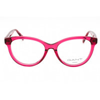 GANT Women's Eyeglasses - Shiny Fuchsia Plastic Cat Eye Full Rim Frame | GA4153 075 ,