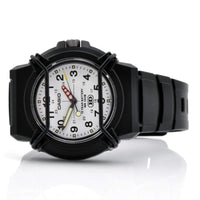 Casio Black Resin Case Black Band Watch | HDA-600-7B ,