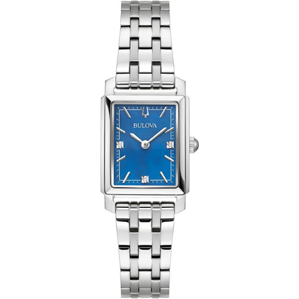 Bulova Women's Watch - Sutton Blue Mother of Pearl Dial Bracelet Diamond | 96P245 ,