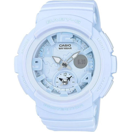 Casio Women's Watch - Baby-G Beach Traveler Sky Blue Ana-Digi Dial Strap | BGA190BC-2B ,