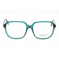 Gant Women's Eyeglasses - Shiny Dark Green Plastic Square 55mm Frame | GA4155 096 ,