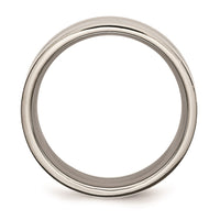Titanium Grooved 9mm Polished Band | TB120 ,