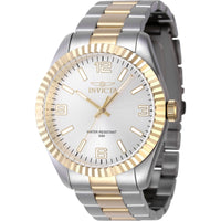 Invicta Men's Watch - Specialty Quartz Silver Tone Dial Two Tone Bracelet | 47454 ,