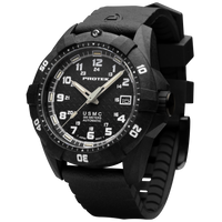 ProTek Men's Watch - USMC Series Automatic Black Dial Genuine Rubber Strap | 1211 ,