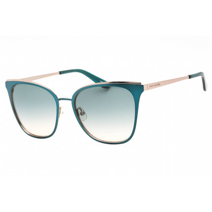 Juicy Couture Women's Sunglasses - Matte Teal Cat Eye Shape Frame | JU 609/G/S 0PYW PR ,