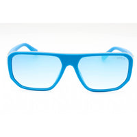 Guess Men's Sunglasses - Matte Blue Injected Propionate Square Frame | GU00124 91X ,