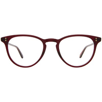 Garrett Leight Women's Eyeglasses - Bio Burgundy Oval Full Rim Frame | ALICE BIO BGY ,