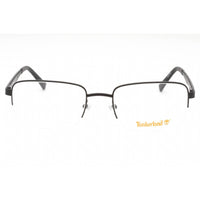 Timberland Men's Eyeglasses - Matte Black Metal Rectangular 56mm Frame | TB1787 002 ,