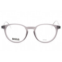 Hugo Boss Men's Eyeglasses - Grey Ruthenium Round Full Rim Frame | BOSS 1316 0D3X 00 ,