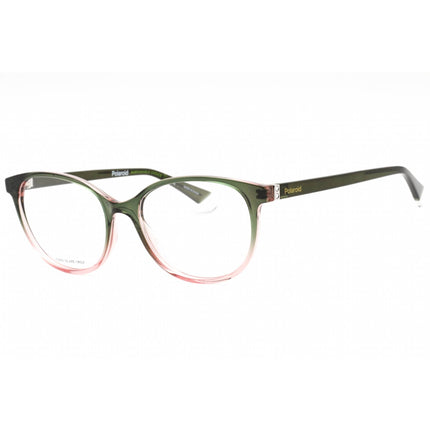 Polaroid Core Women's Eyeglasses - Green Pink Plastic Cat Eye Frame | PLD D467 0IWB 00 ,