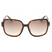 Guess Factory Women's Sunglasses - Dark Havana Square Full Rim Frame | GF6180 52F ,