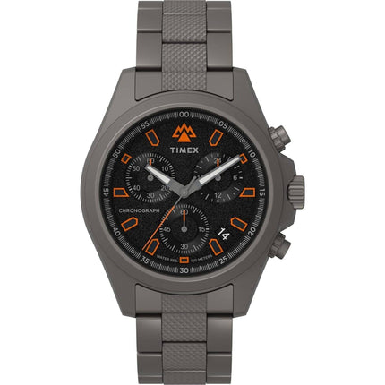 Timex Men's Watch - Expedition North Quartz Chrono Black Dial Bracelet | TW2W45700JR ,