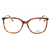 Lacoste Women's Eyeglasses - Havana Plastic Cat Eye Shape Full Rim Frame | L2892 230 ,