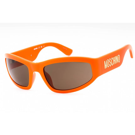 Moschino Men's Sunglasses - Orange Rectangular Shape Full Rim Frame | MOS164/S 0L7Q 70 ,
