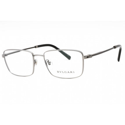 Bvlgari Men's Eyeglasses - Matte Gunmetal Full Rim Rectangular Frame | 0BV1123 195 ,