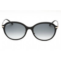 Salvatore Ferragamo Women's Sunglasses - Black Plastic Round Full Rim | SF1002SA 001 ,