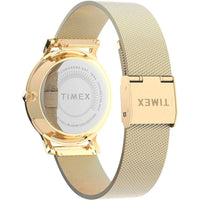 Timex Women's Watch - Full Bloom Yellow Gold Stainless Steel Bracelet | TW2U19100 ,
