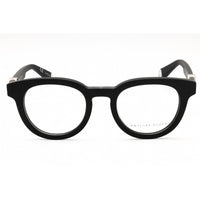 Philipp Plein Men's Eyeglasses - Matte Black Acetate Round Full Rim | VPP024M 0703 ,