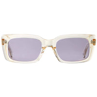 Garrett Leight Unisex Sunglasses - Pure Glass Rectangular Frame | GL 3030 PG/SFPLU ,