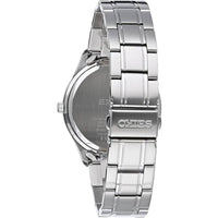Seiko Men's Watch - Quartz Blue Dial Silver Steel Bracelet Date Display | SUR419P1 ,