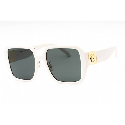 Versace Women's Sunglasses - White Plastic Square Full Rim Frame | 0VE4472D 548487 ,