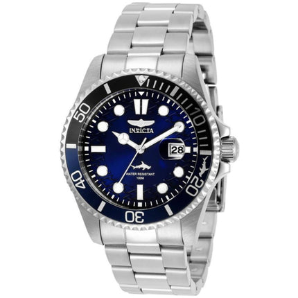 Invicta Men's Watch - Pro Diver Quartz Blue Dial Stainless Steel Bracelet | 44716 ,