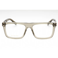 Gucci Men's Eyeglasses - Brown Rectangular Full Rim Frame Clear Lens | GG1504O 008 ,