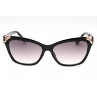 Guess Women's Sunglasses - Shiny Black Plastic Cat Eye Full Rim Frame | GU7840 01B ,