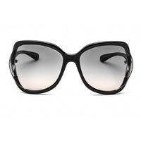 Tom Ford Women's Sunglasses - Shiny Black Plastic Oversized Full Rim | FT0578 01B ,