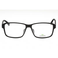 Lacoste Men's Eyeglasses - Black Plastic Rectangular Full Rim Frame | L2902LB 001 ,