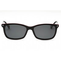 Polaroid Core Women's Sunglasses - Black Plastic Rectangular | PLD 6140/CS 0807 M9 ,