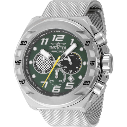 Invicta Men's Watch - Invicta Racing Chronograph Green and Black Dial Bracelet | 47200 ,