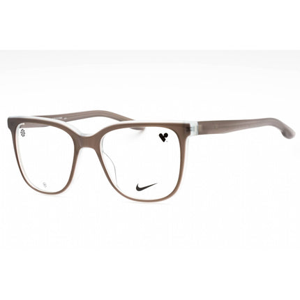 Nike Women's Eyeglasses - Milky French Grey Laminate Full Rim Frame | NIKE 7166 081 ,