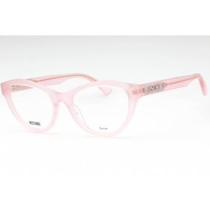 Moschino Women's Eyeglasses - Pink Acetate Cat Eye Shape Full Rim Frame | MOS623 35J ,