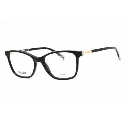 Missoni Women's Eyeglasses - Black Plastic Cat Eye Full Rim Frame | MIS 0143 0807 00 ,