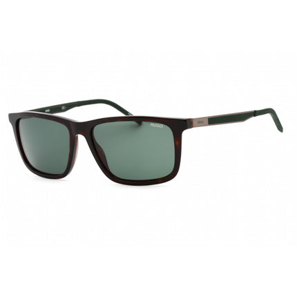 Hugo Men's Sunglasses - Dark Havana Rectangular Plastic Full Rim Frame | HG 1139/S 086 ,