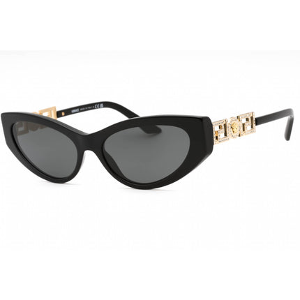 Versace Women's Sunglasses - Black Plastic Cat Eye Full Rim Frame | 0VE4470B GB1/87 ,
