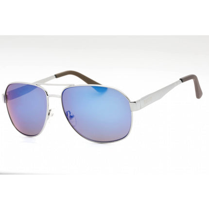 Kenneth Cole New York Men's Sunglasses - Shiny Light Nickeltin Frame | KC2809 10X ,