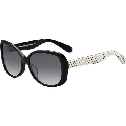Kate Spade Women's Sunglasses - Dark Grey Gradient Lens Frame | Amberlyn/F/S 0807 00 ,