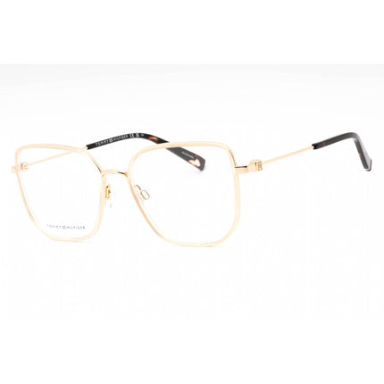Tommy Hilfiger Women's Eyeglasses - Champagne Metal Butterfly Frame | TH 2057 0HAM 00 ,