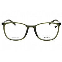 Flexon Men's Eyeglasses - Shiny Olive Acetate Rectangular Frame | FLEXON EP8013 310 ,