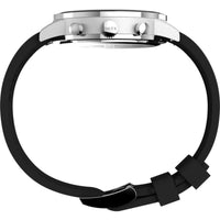 Timex Men's Chronograph Watch - Midtown Champagne Dial Black Strap | TW2V70500VQ ,