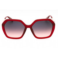 Marc Jacobs Women's Sunglasses - Red Plastic Geometric Frame | MARC 689/S 0C9A FF ,