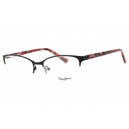 Pepe Jeans Women's Eyeglasses - Black Metal Cat Eye Frame Clear Demo Lens | PJ1388 C1 ,