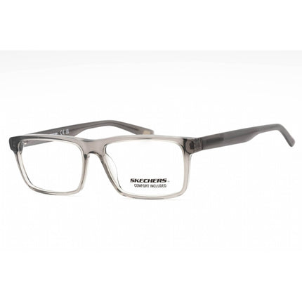 Skechers Men's Eyeglasses - Grey/Other Acetate Rectangular Full Rim Frame | SE3343 020 ,
