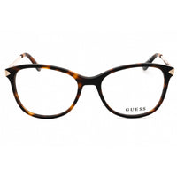 Guess Women's Eyeglasses - Dark Havana Plastic Cat Eye Full Rim Frame | GU2632-S 052 ,