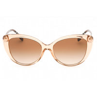 Burberry Women's Sunglasses - Peach Plastic Cat Eye Full Rim Frame | 0BE4407 408813 ,