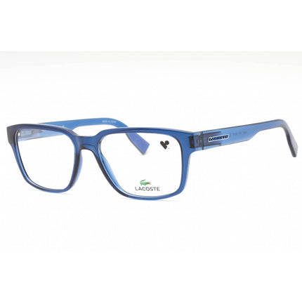 Lacoste Men's Eyeglasses - Blue Plastic Rectangular Shape Full Rim Frame | L2927 400 ,